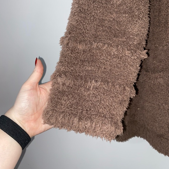 Barefoot Dreams Boardwalk Cardigan In Brown - Picture 5 of 7